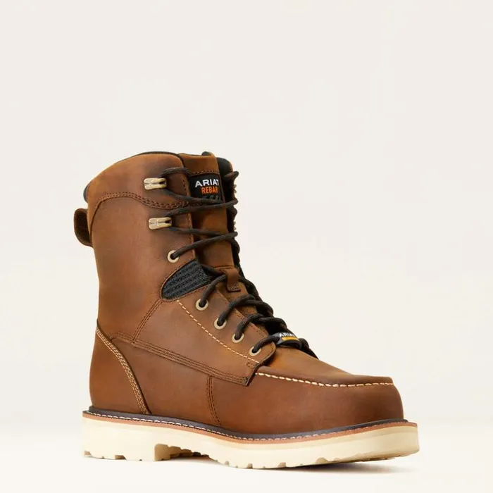 Work Boots Men Ariat Rebar Lift 8034 Waterproof Composite Toe Work Boot Distressed Brown Work Boots Men Ariat Rebar Lift 8034 Waterproof Composite Toe Work Boot Distressed Brown