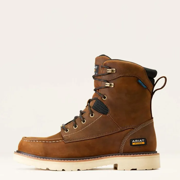 Work Boots Men Ariat Rebar Lift 8034 Waterproof Work Boot Distressed Brown Work Boots Men Ariat Rebar Lift 8034 Waterproof Work Boot Distressed Brown