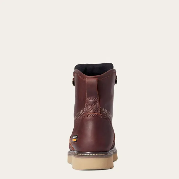 Work Boots Men Ariat Rebar Wedge Moc Toe 6034 Waterproof Work Boot Rusted Copper Work Boots Men Ariat Rebar Wedge Moc Toe 6034 Waterproof Work Boot Rusted Copper