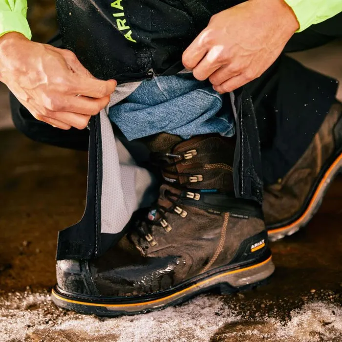 Work Boots Men Ariat Stump Jumper 8034 CSA Glacier Grip Waterproof 600g Composite Toe Work Boot Iron Coffee Work Boots Men Ariat Stump Jumper 8034 CSA Glacier Grip Waterproof 600g Composite Toe Work Boot Iron Coffee