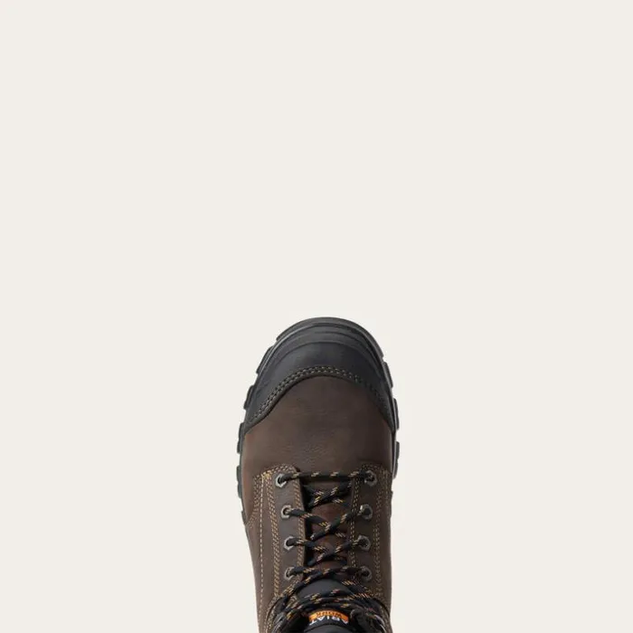 Work Boots Men Ariat Treadfast 6034 Waterproof Steel Toe Work Boot Dark Brown Work Boots Men Ariat Treadfast 6034 Waterproof Steel Toe Work Boot Dark Brown