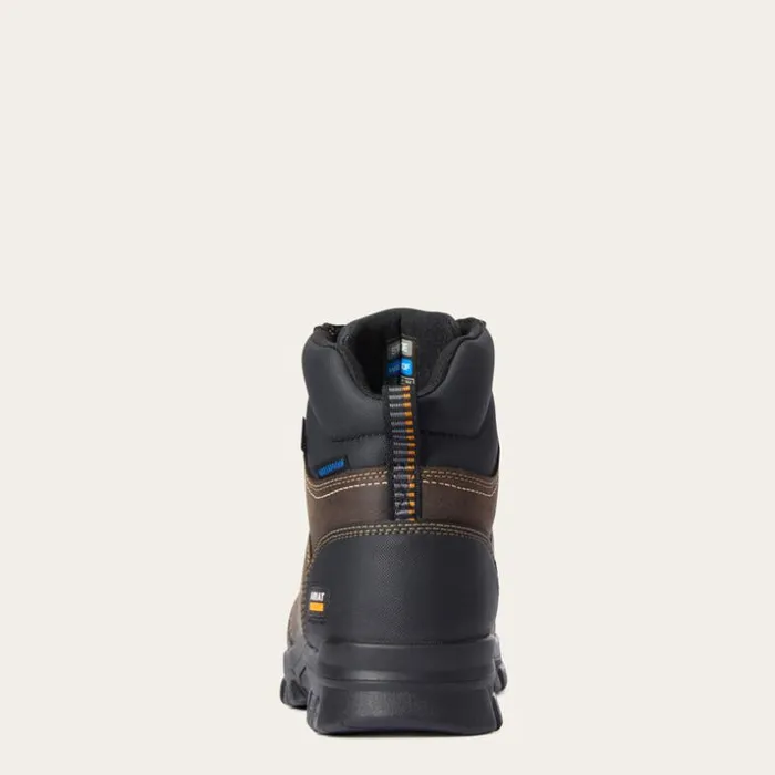 Work Boots Men Ariat Treadfast 6034 Waterproof Steel Toe Work Boot Dark Brown Work Boots Men Ariat Treadfast 6034 Waterproof Steel Toe Work Boot Dark Brown