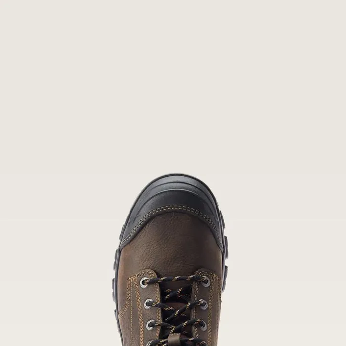 Work Boots Men Ariat Treadfast 8034 Waterproof Work Boot Dark Brown Work Boots Men Ariat Treadfast 8034 Waterproof Work Boot Dark Brown
