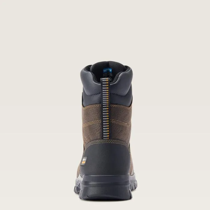 Work Boots Men Ariat Treadfast 8034 Waterproof Work Boot Dark Brown Work Boots Men Ariat Treadfast 8034 Waterproof Work Boot Dark Brown