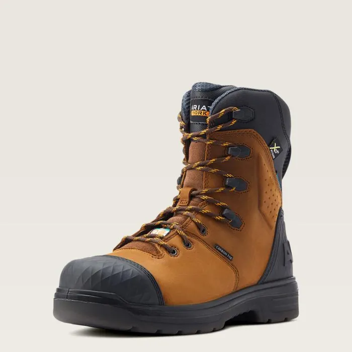 Work Boots Men Ariat Turbo Outlaw 8034 CSA MetGuard Waterproof Carbon Toe Work Boot Barley Brown Work Boots Men Ariat Turbo Outlaw 8034 CSA MetGuard Waterproof Carbon Toe Work Boot Barley Brown