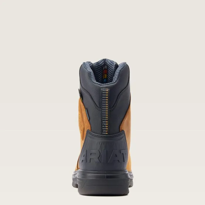 Work Boots Men Ariat Turbo Outlaw 8034 CSA MetGuard Waterproof Carbon Toe Work Boot Barley Brown Work Boots Men Ariat Turbo Outlaw 8034 CSA MetGuard Waterproof Carbon Toe Work Boot Barley Brown