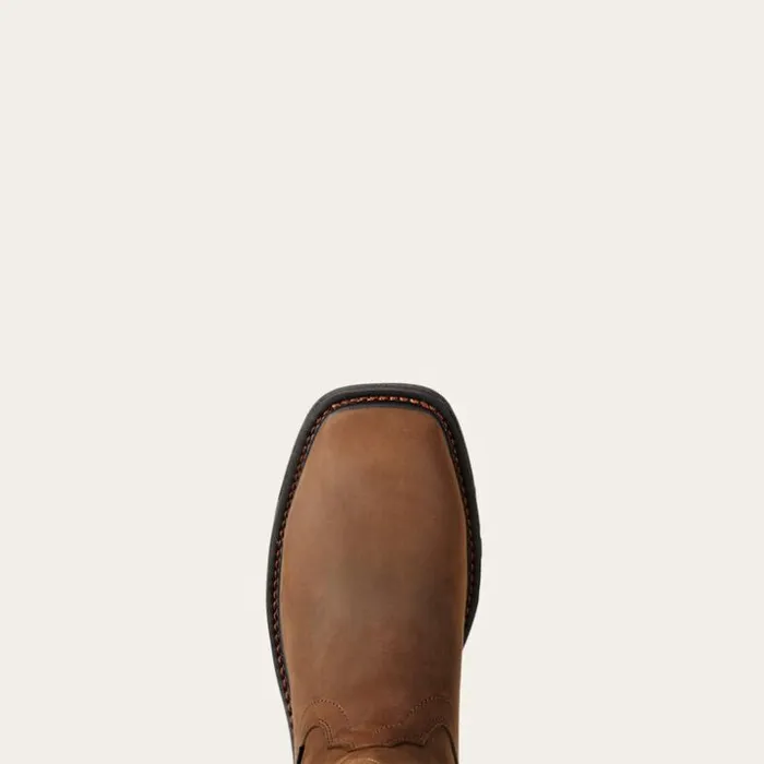 Work Boots Men Ariat WorkHog Wellington Waterproof Composite Toe Work Boot Oily Distressed Brown Work Boots Men Ariat WorkHog Wellington Waterproof Composite Toe Work Boot Oily Distressed Brown