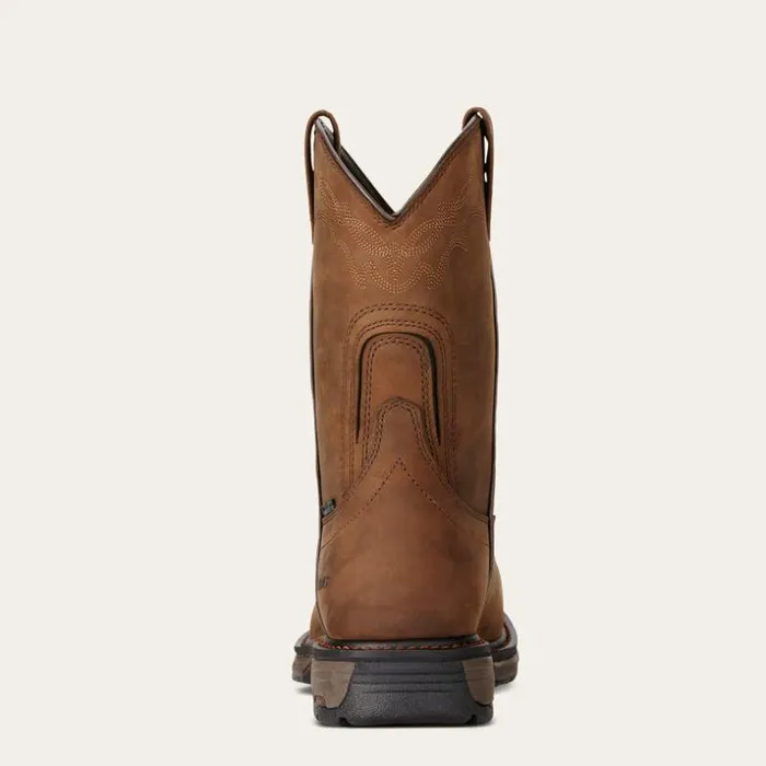 Work Boots Men Ariat WorkHog Wellington Waterproof Composite Toe Work Boot Oily Distressed Brown Work Boots Men Ariat WorkHog Wellington Waterproof Composite Toe Work Boot Oily Distressed Brown