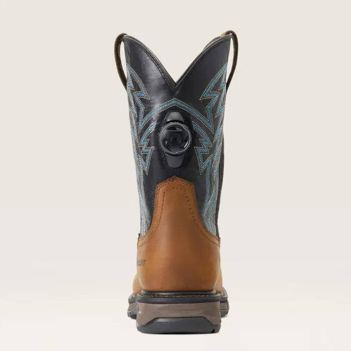 Work Boots Men Ariat WorkHog XT BOA Carbon Toe Work Boot Dark Earth Work Boots Men Ariat WorkHog XT BOA Carbon Toe Work Boot Dark Earth
