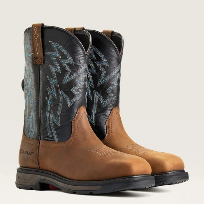 Work Boots Men Ariat WorkHog XT BOA Carbon Toe Work Boot Dark Earth Work Boots Men Ariat WorkHog XT BOA Carbon Toe Work Boot Dark Earth