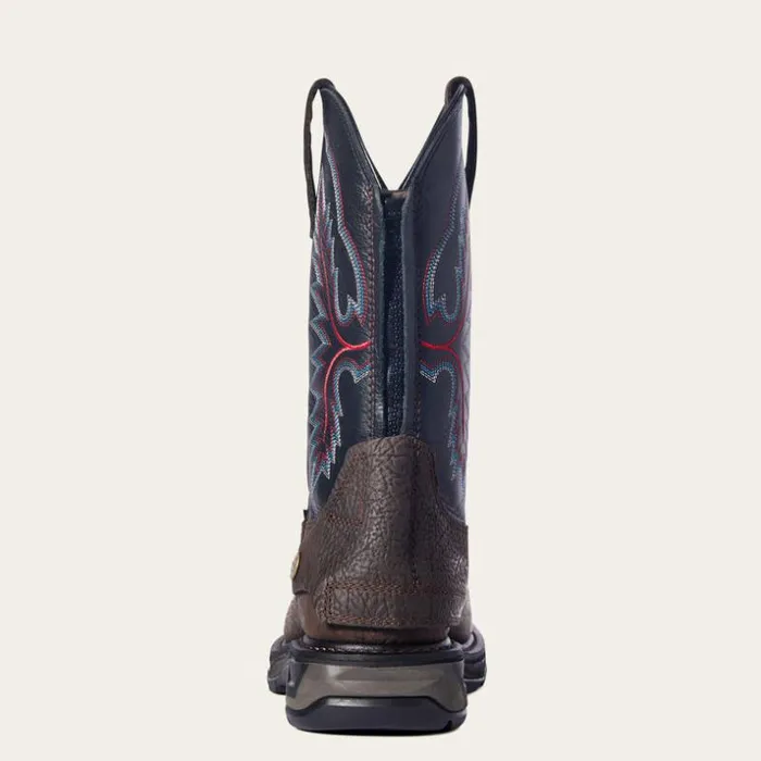 Work Boots Men Ariat WorkHog XT EZ Zip Carbon Toe Work Boot Bruin Brown
