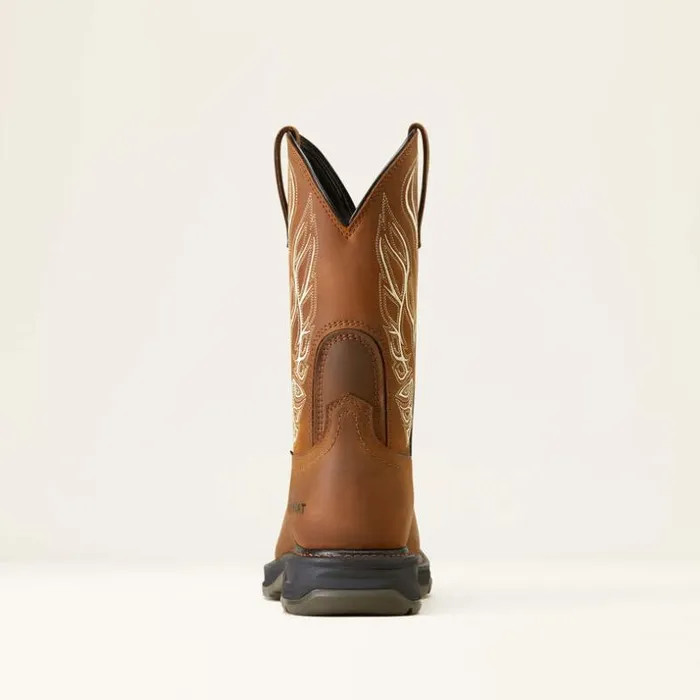 Work Boots Men Ariat WorkHog XT Phoenix Carbon Toe Work Boot Distressed Brown