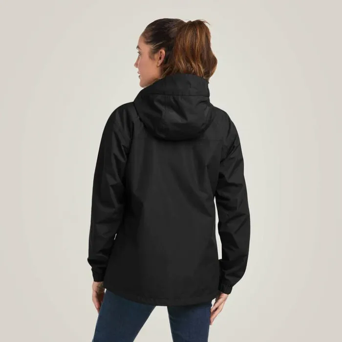 Workwear Women Ariat Rebar Stormshell Logo Waterproof Jacket Blackpurple Workwear Women Ariat Rebar Stormshell Logo Waterproof Jacket Blackpurple