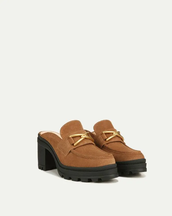 Wynter Suede Loafer Mule Hazelwood Women Veronica Beard Shoes Wynter Suede Loafer Mule Hazelwood Women Veronica Beard Shoes