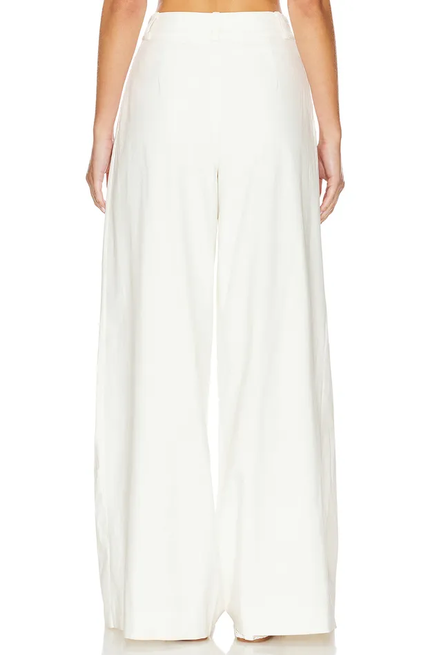 X Maggie Macdonald Leah Pant White Women Lovers and Friends Pants X Maggie Macdonald Leah Pant White Women Lovers and Friends Pants