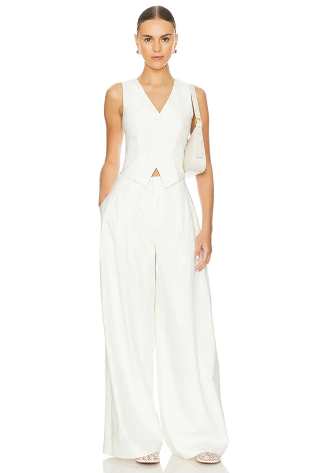 X Maggie Macdonald Leah Pant White Women Lovers and Friends Pants X Maggie Macdonald Leah Pant White Women Lovers and Friends Pants