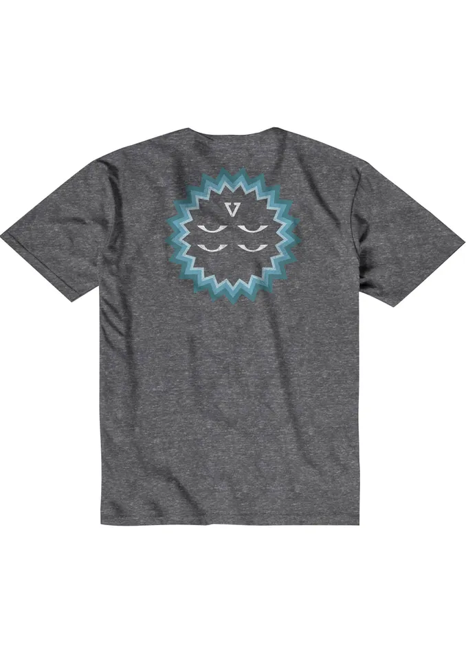Youth Clothing Vissla Four Eyes Boys Snow Tee Black Heather