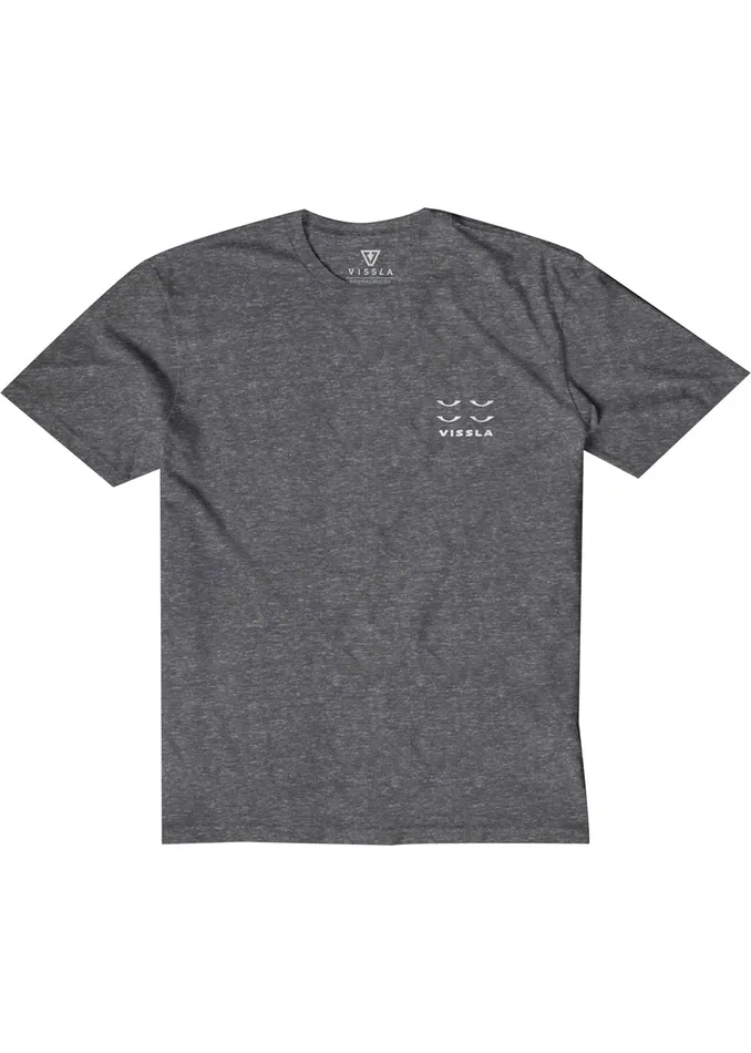 Youth Clothing Vissla Four Eyes Boys Snow Tee Black Heather Youth Clothing Vissla Four Eyes Boys Snow Tee Black Heather